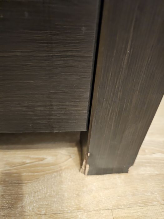 Komplet BRW komoda plus szafka RTV wenge