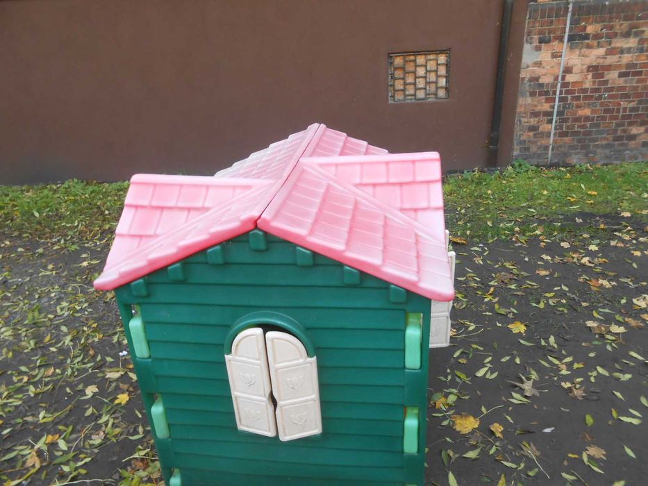 Domek dla dzieci solidny gruby plastik czytaj