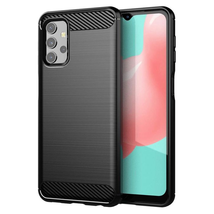 Etui Carbon do Samsung Galaxy A32 5G A326 Black