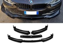 BMW F30 F31 2013/2019 Dokładka zderzaka przedni SPLITTER CZARNY POŁYSK