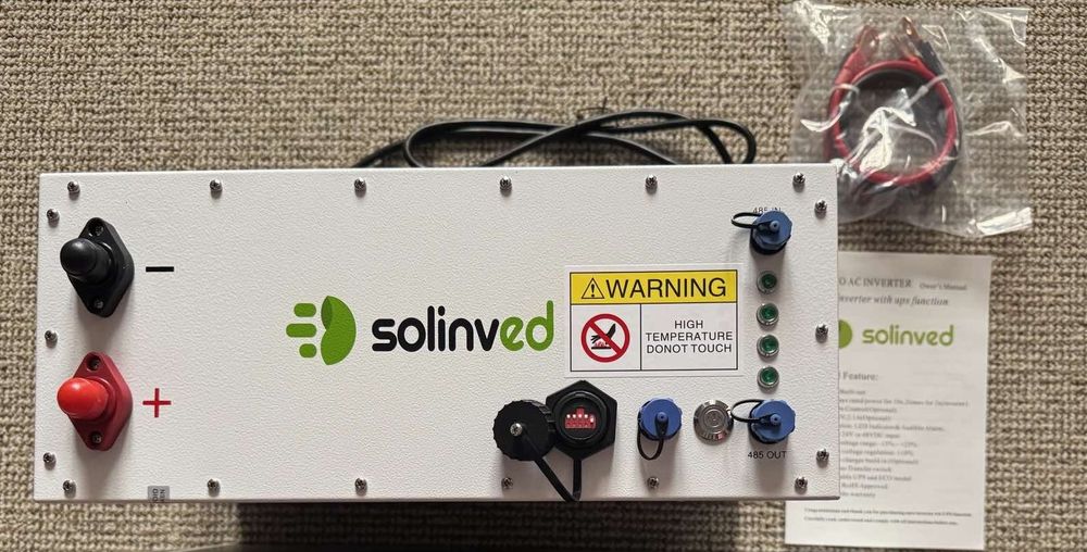 Акумулятори Solinved GEL та LiFePo4