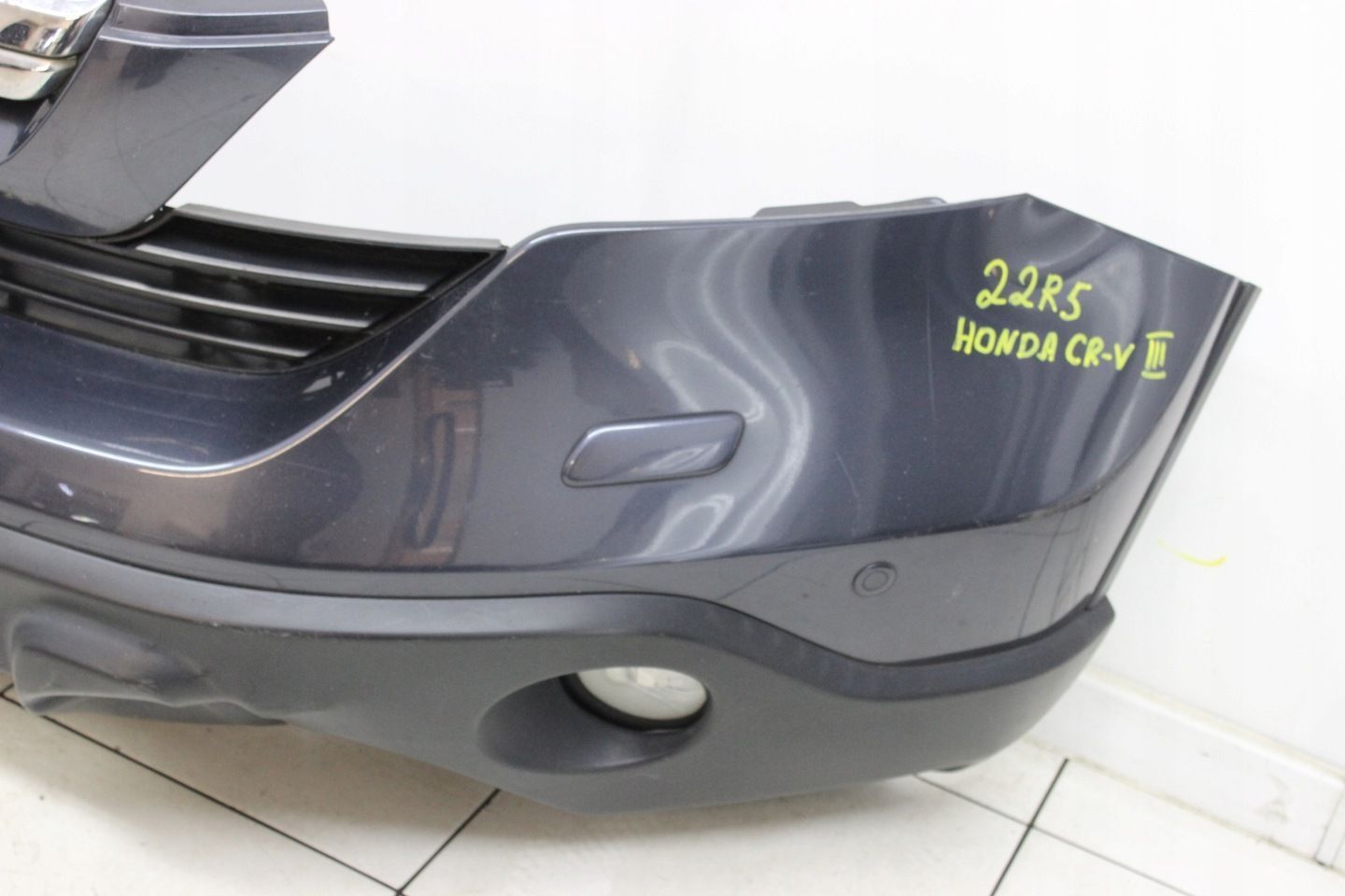 HONDA CR-V III 2006R- ZDERZAK PRZEDNI PRZÓD XENON PDC NH684P - KOD LAKIERU