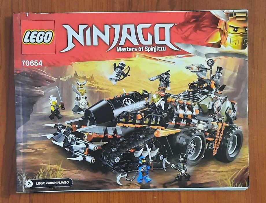 LEGO 70654 Ninjago Dieselnauta | KOMPLETNE