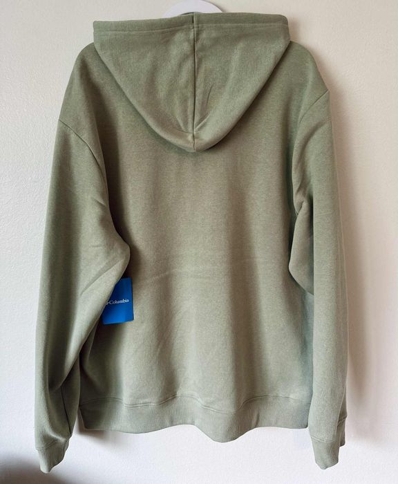 Nowa bluza z kapturem Columbia – zielona klasyka dla miłośników outdoo