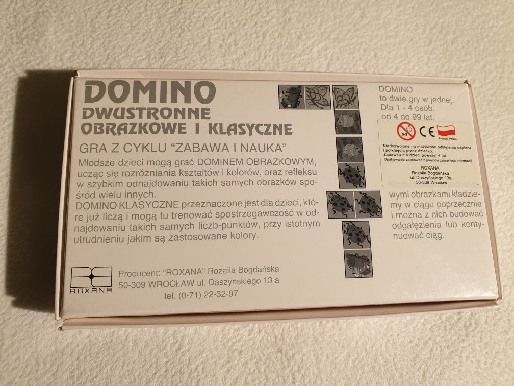 Gra Domino dwustronne