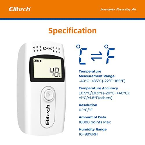 Elitech rejestrator temperatury i wilgotności RC-4HC