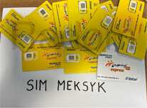 Meksyk SIM karta Telcel Amigo meksykański starter +52