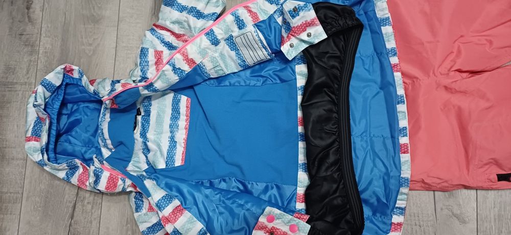 Kombinezon narciarski kurtka i spodnie 146-152cm