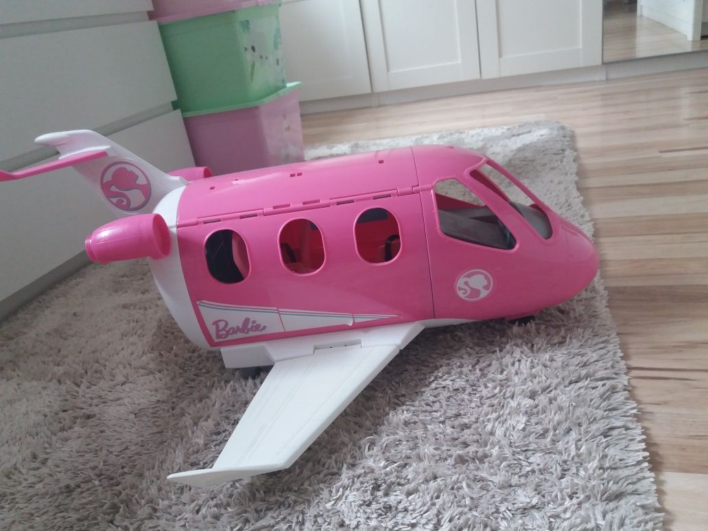 Samolot Barbie Różowy