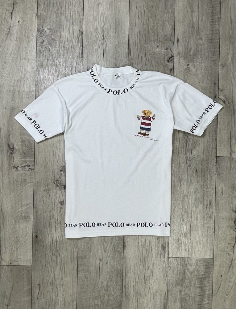Ralph Lauren Polo Bear футболка XL размер белая фирменная