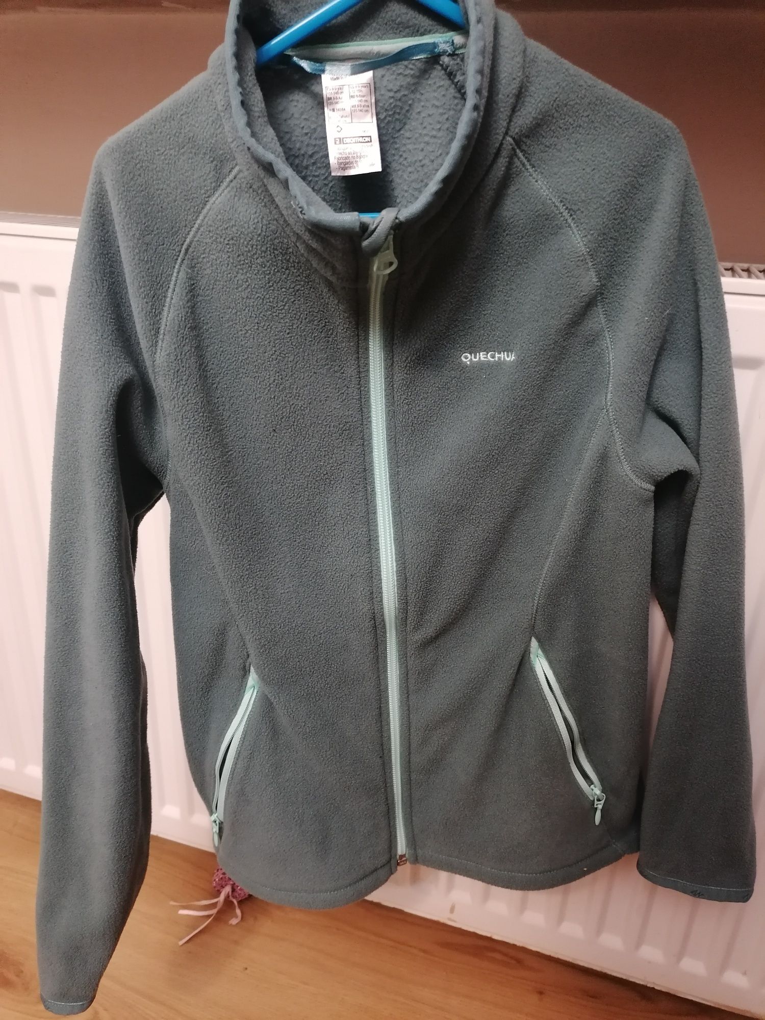 Kurtka softshell Quechua dziewczęca