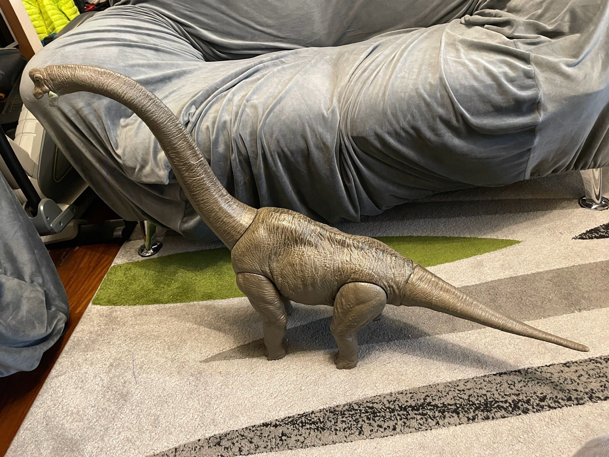 Jurassic World Brachiozaur Mattel Figurka dinozaura HNY77