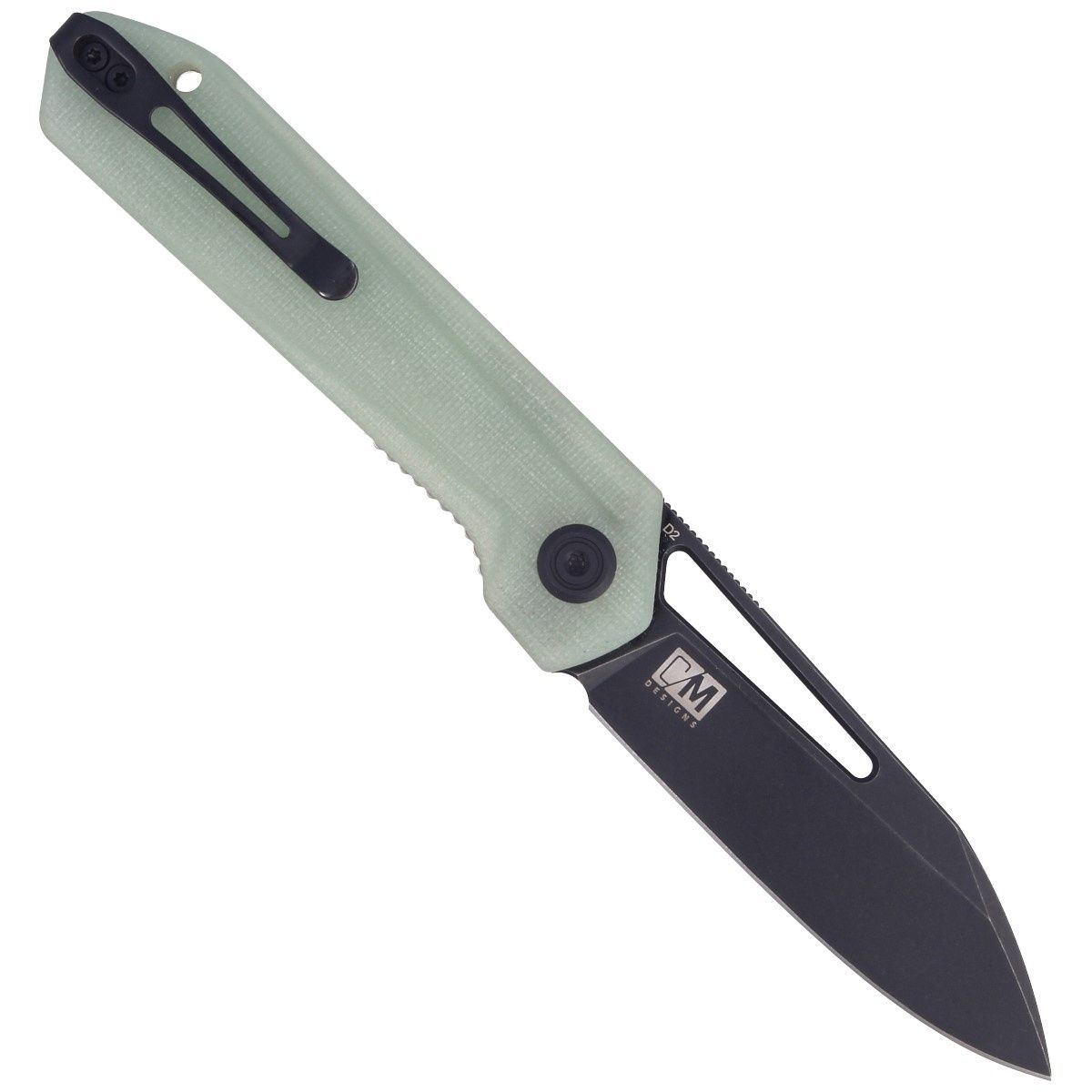 Nóż składany Kubey Royal Knife Jade G10, Dark Stonewashed D2 by Colin