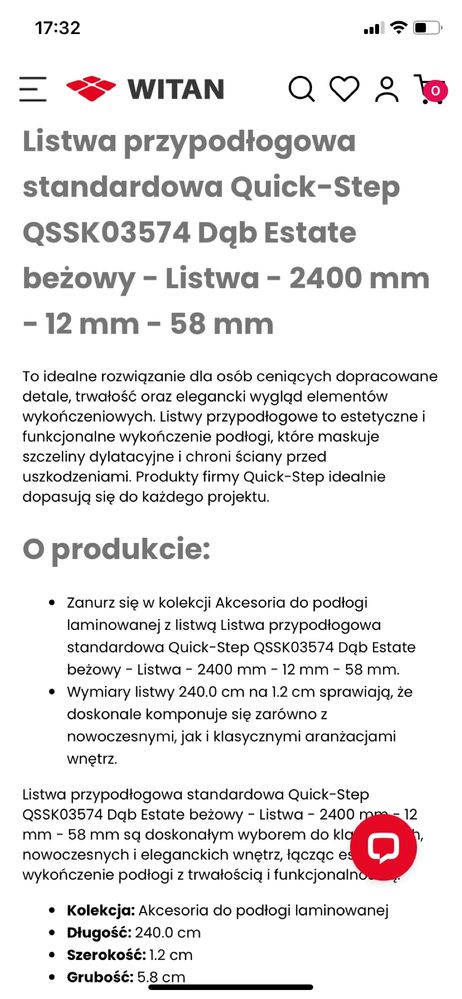 Listwy podlogowe quick-step