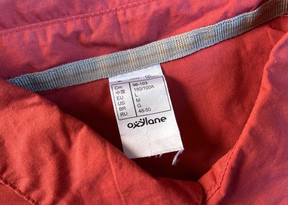 Koszula Quechua czerwona roz.L