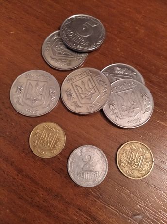 2 копейки 1993 монети  копійка