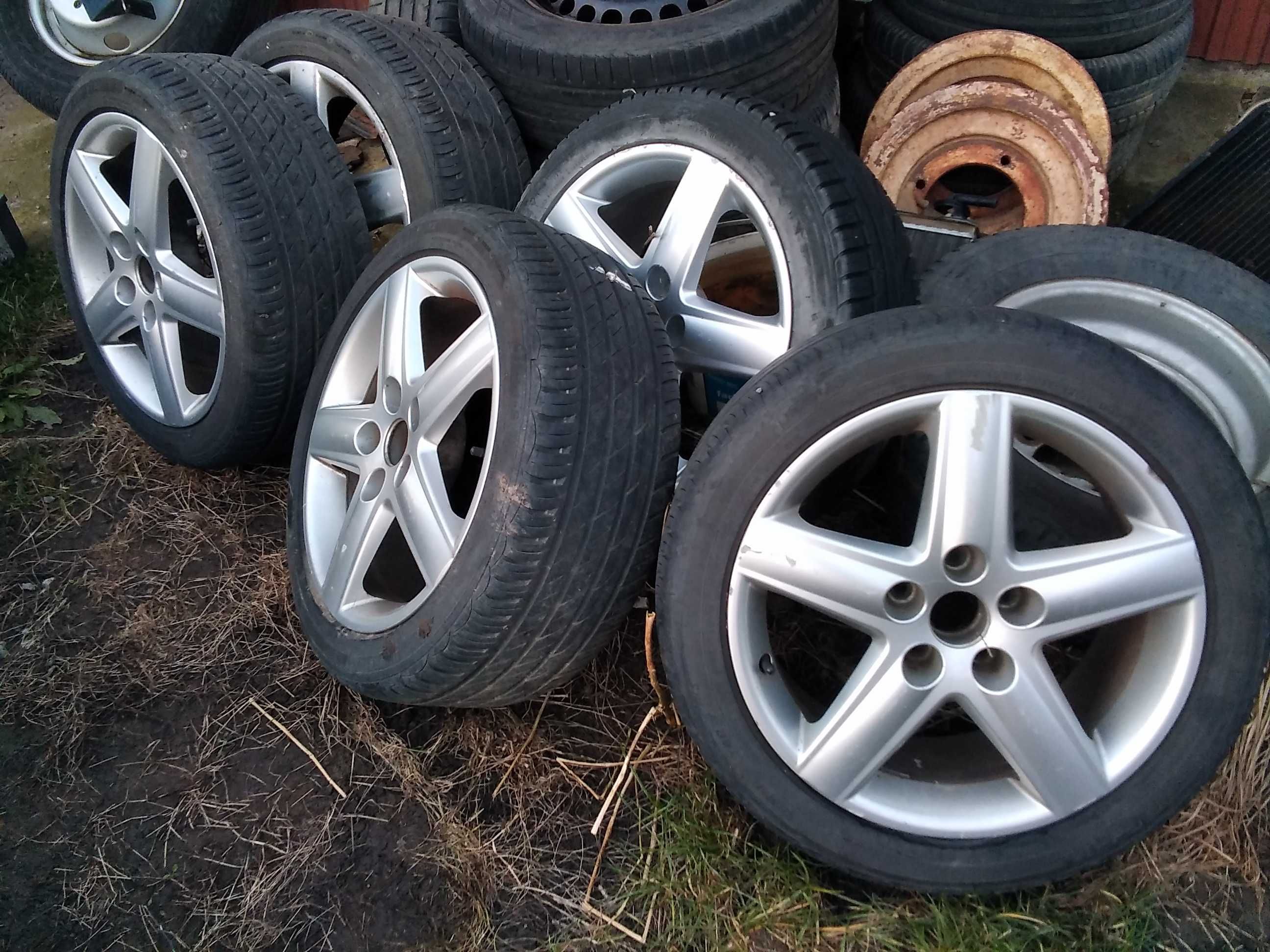 Koła felgi alufelgi opony 225/45 R 17 Aui A4 A6 Volkswagen Passat