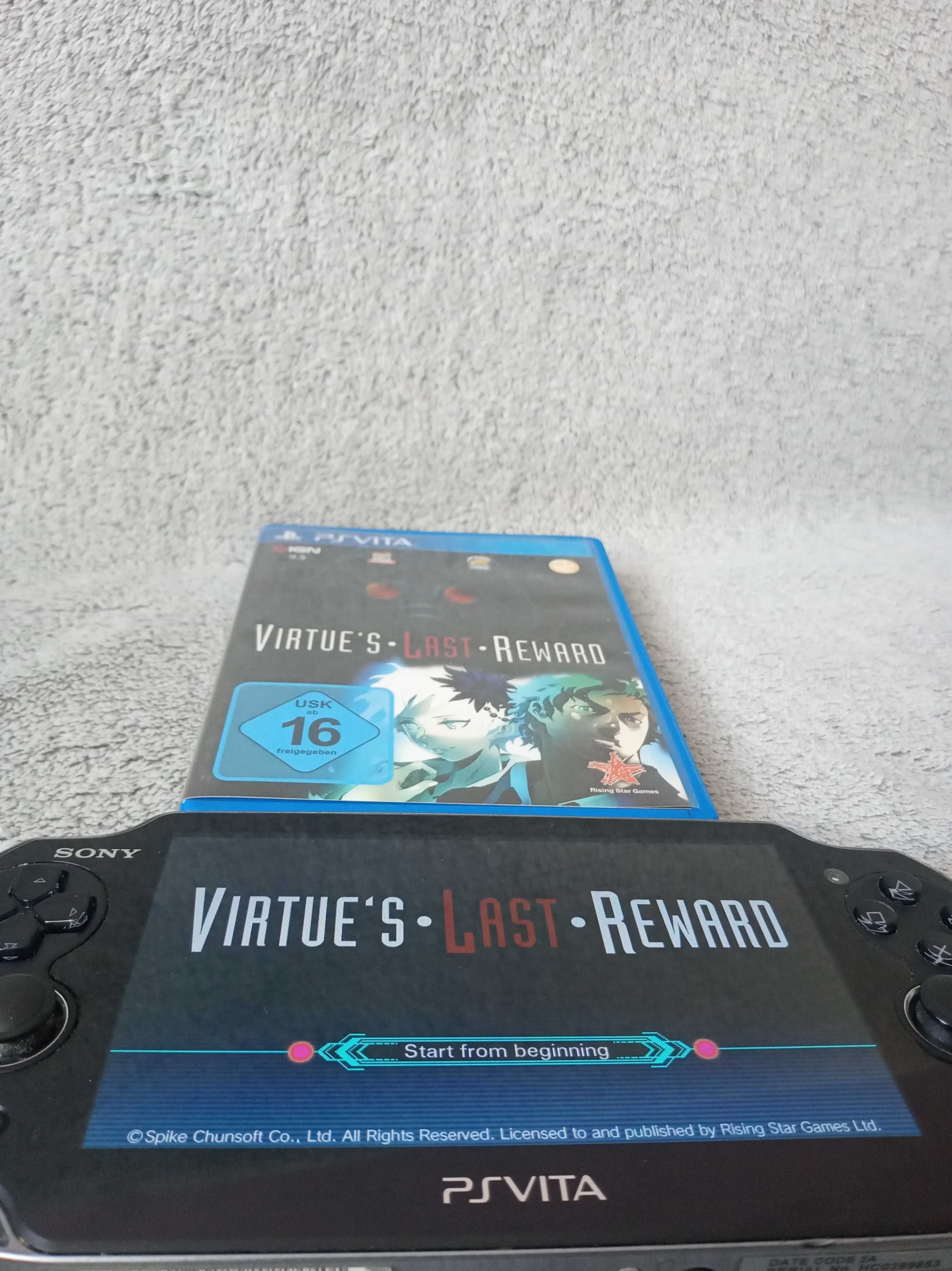 Virtue's Last Reward Zero Escape PS Vita PlayStation PSVITA