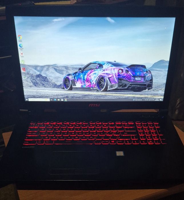Ігровий ноутбук MSI I7/GTX 6GB Nvidia