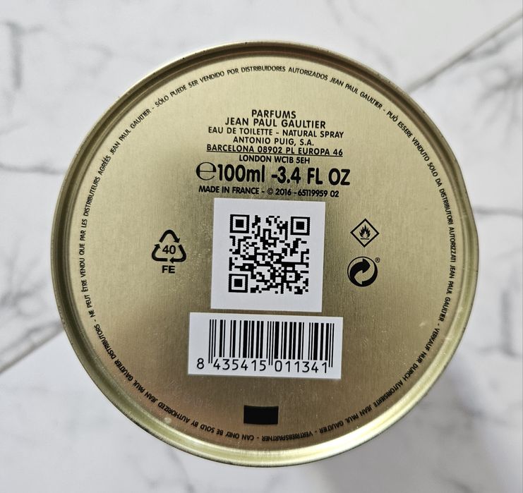 Jean Paul Gaultier Classique 100ml perfumy woda toaletowa zapach orien