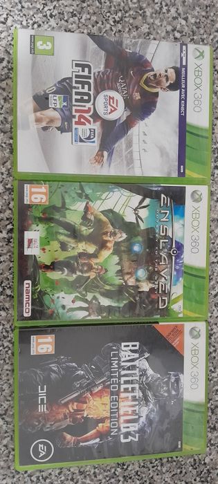 Enslaved/Battlefield 3/Fifa 14 Xbox 360