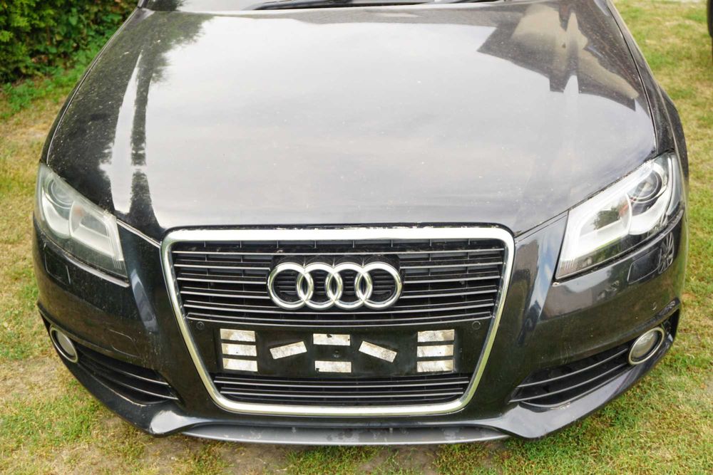 Audi a3 8P lift S-line Kompletny przód 3D maska zderzak xenon LZ9Y *