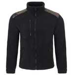 Męski Polar czarny + wzmocnienia moro  Premium BLACK / CAMO