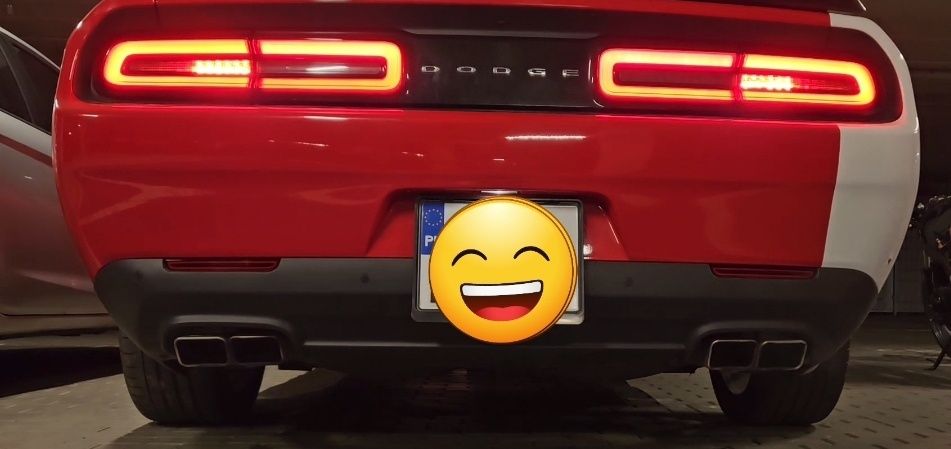 Dodge Challenger 2015- lampy EU dostosowanie oświetlenia do warunków