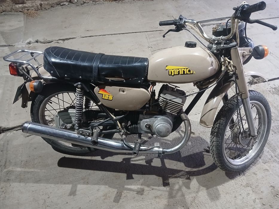 Mińsk 125  1992r orginał  sprawny zarejestrowany