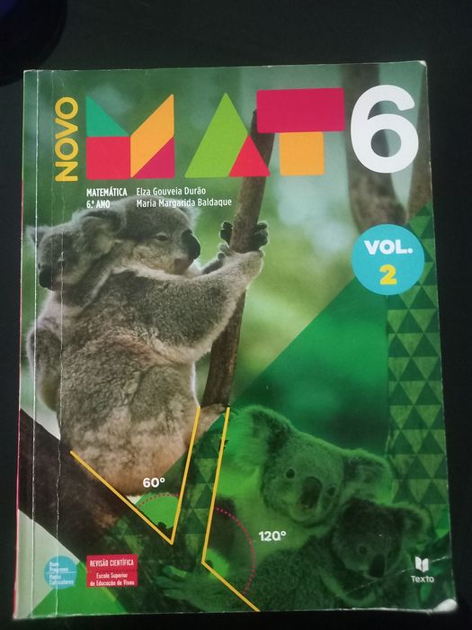 Manual "MAT6" - Matemática 6.⁰ ano - Volume 2