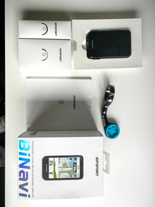 Nawigacja rowerowa IGPSPORT BiNavi + Uchwyt K-EDGE