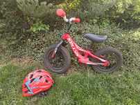 Rowerek biegowy Kellys + kask