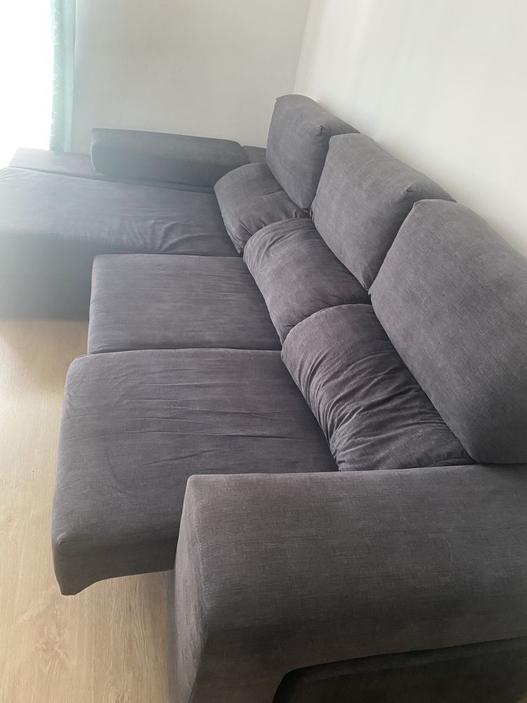 Sofá com Chaise Longue