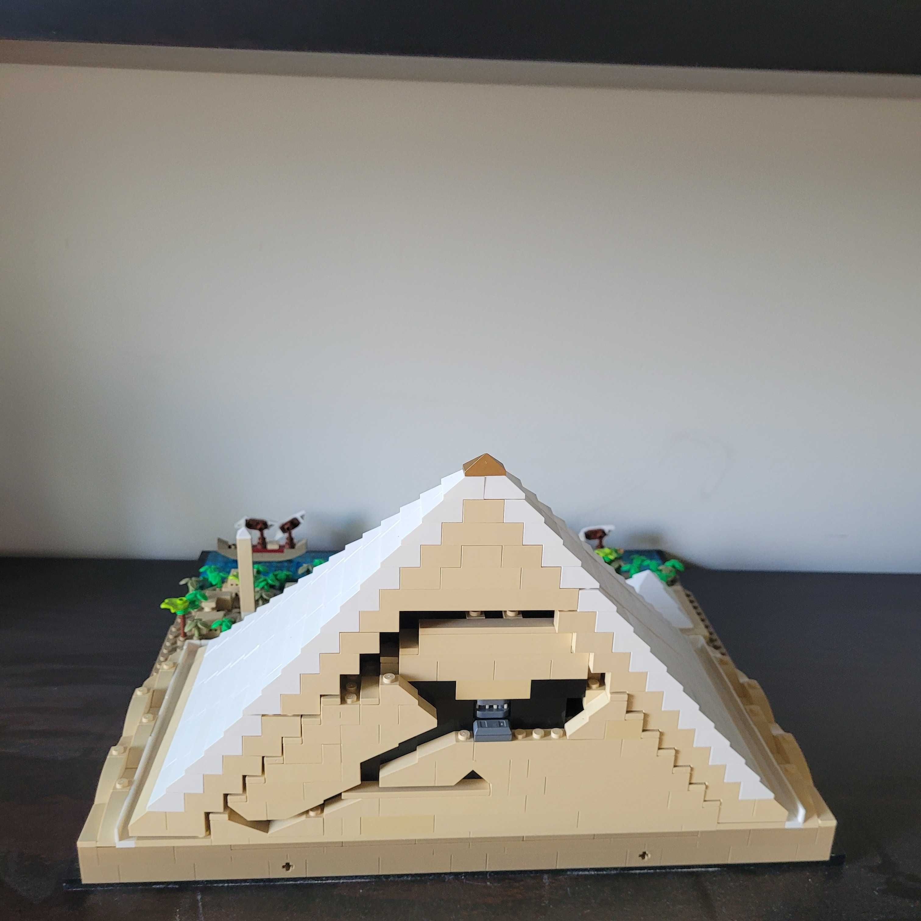 Pirâmide de giza de Lego Architecture montada