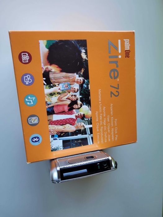 PDA Palm Zire 72 - Agenda eletrónica em caixa