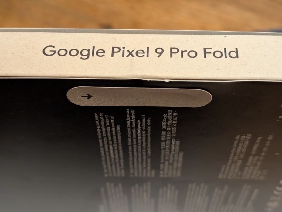 Google Pixel 9 Pro Fold 512 GB Obsidian EU версія Neverlock Новий