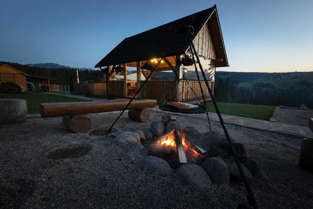 Domki góry sauna  jacuzzi kominek klimatyzacja 13km Zakopane Termy
