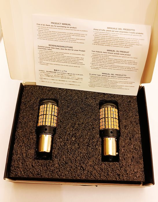 Світлодіодні автолампи для поворотніків