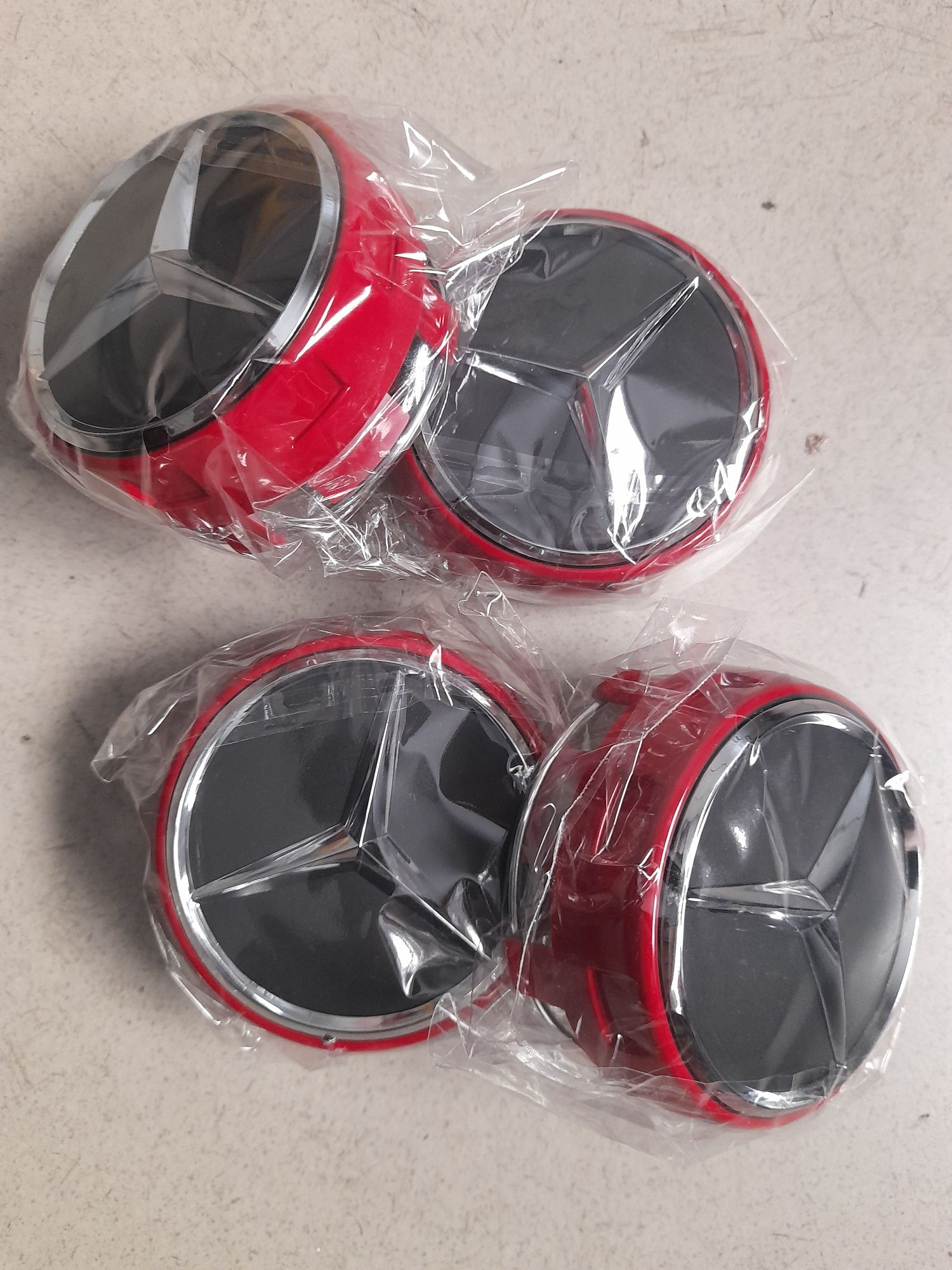 Centros jante Mercedes AMG CLA Classe A B C E ML 75mm jantes Originais