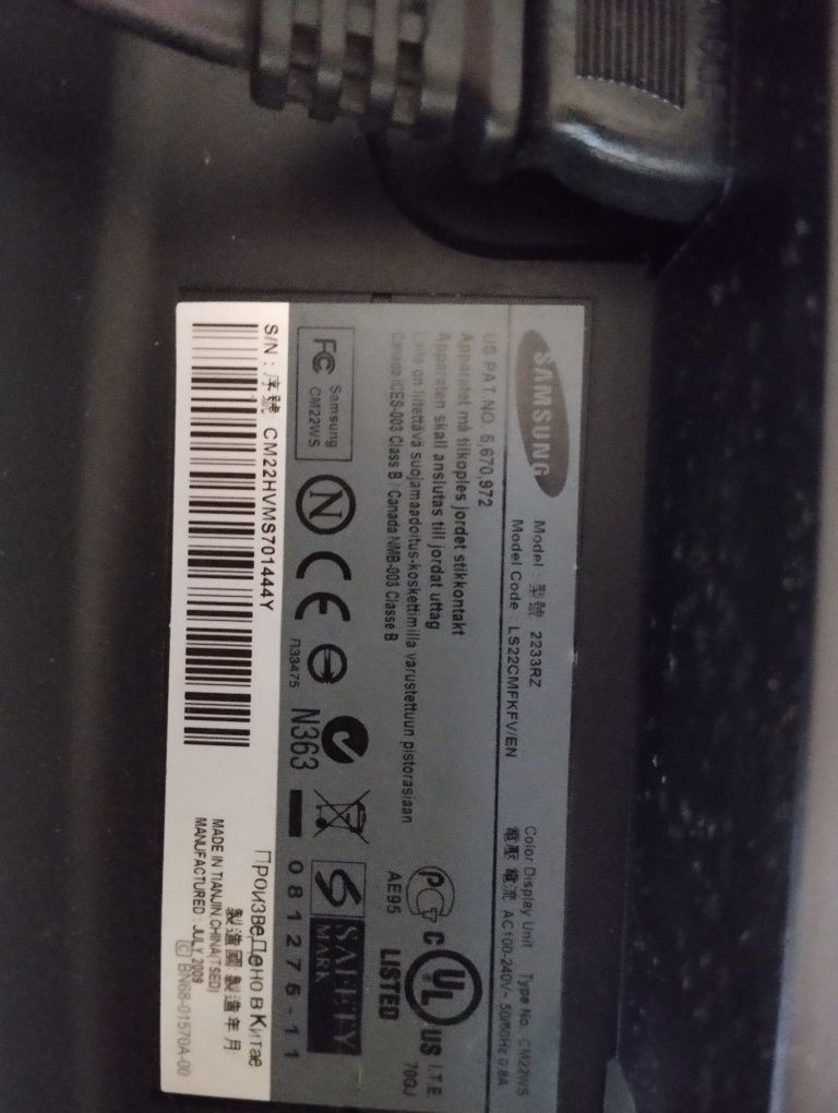 Ecrã Samsung LLD widescream 3D