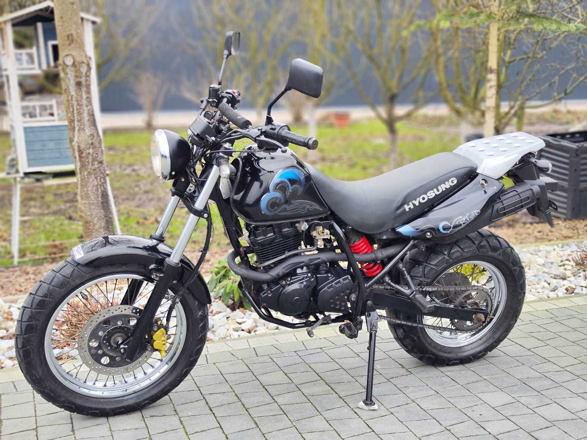 Hyosun Karion 125 Piękny Funbike TW Scrambler LIFT 2014 rok 12 TYS KM