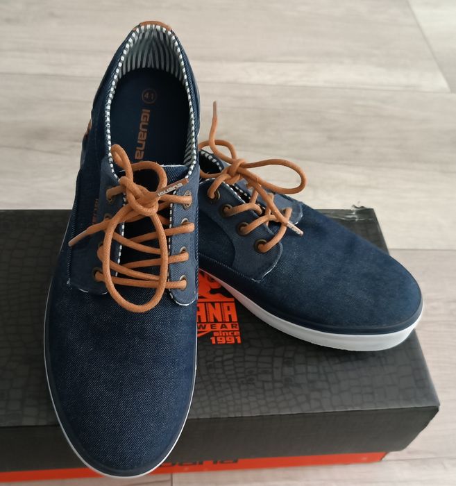 Buty chłopięce granatowe Iguana rozm 41