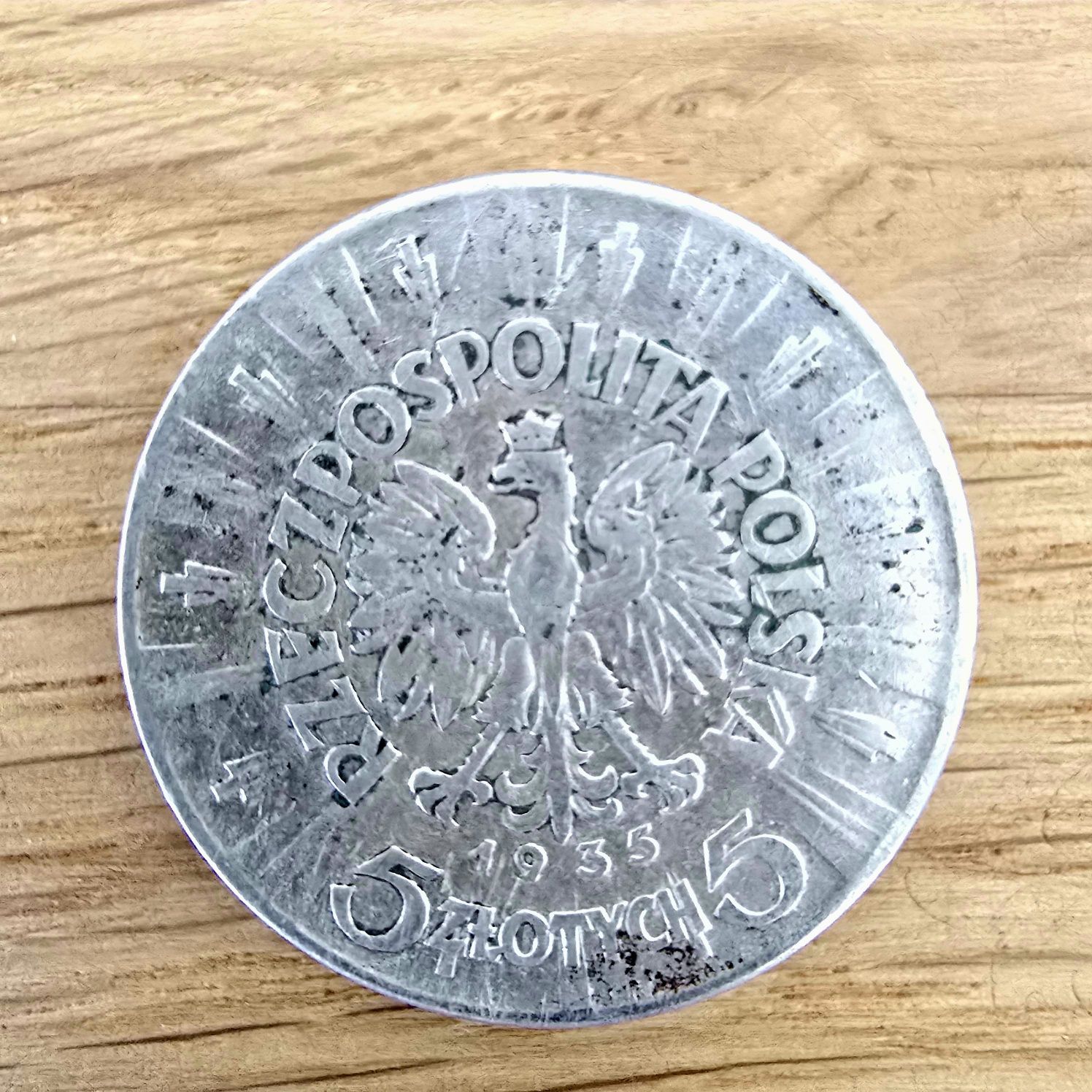 5 zł 1935r. Józef Piłsudski