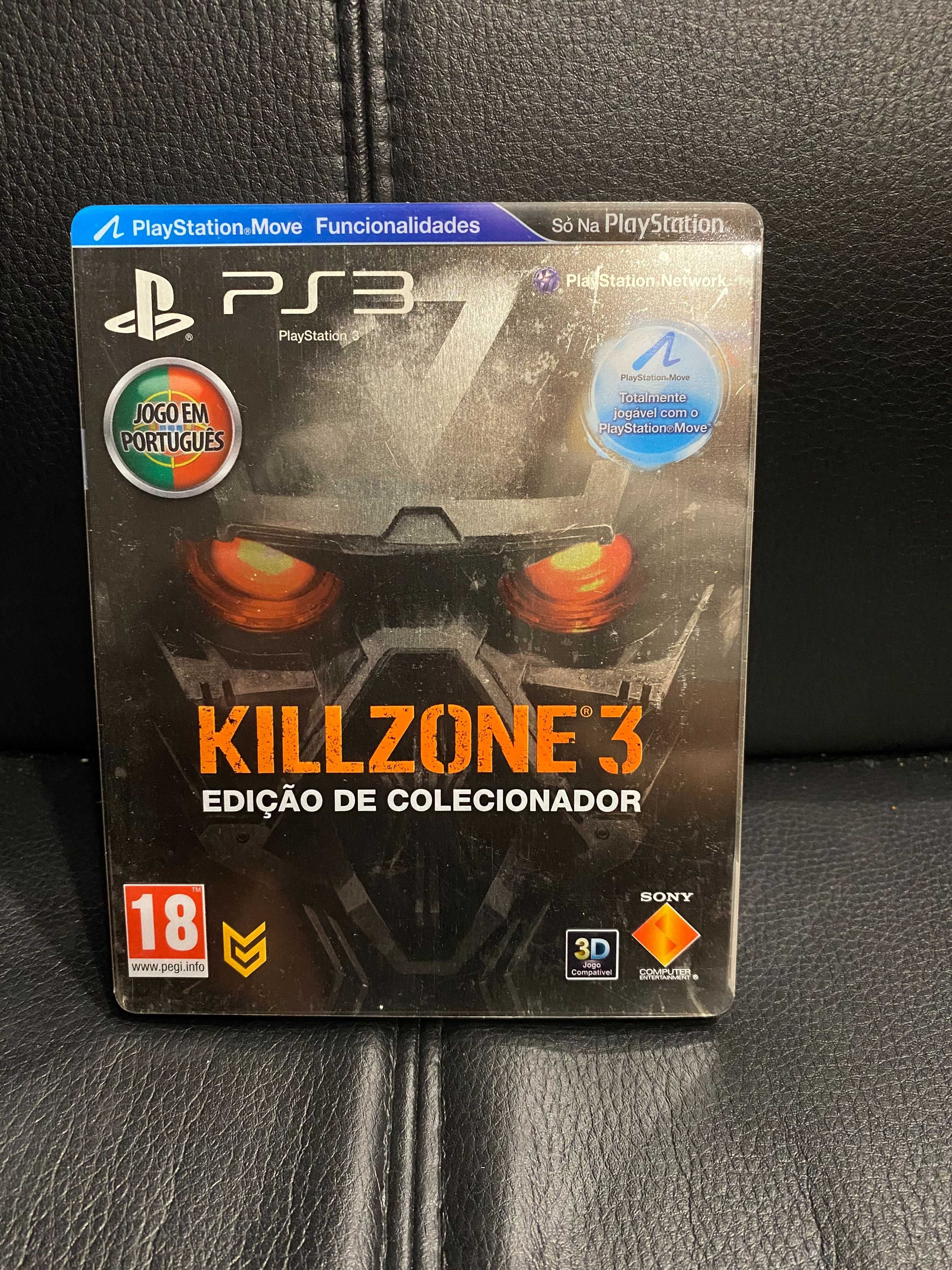 Jogo PS3 Steelbook - “Killzone 3 Edição de Colecionador”