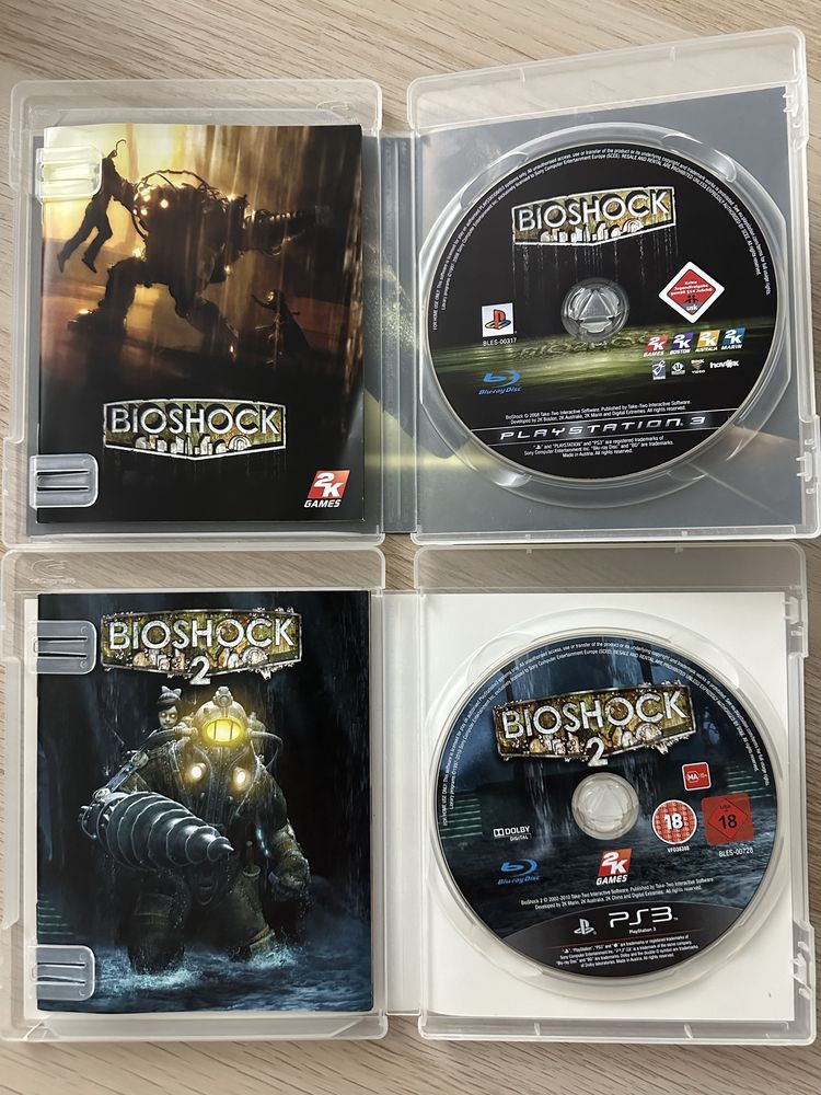 Bioshock 1 i 2 Playstation 3