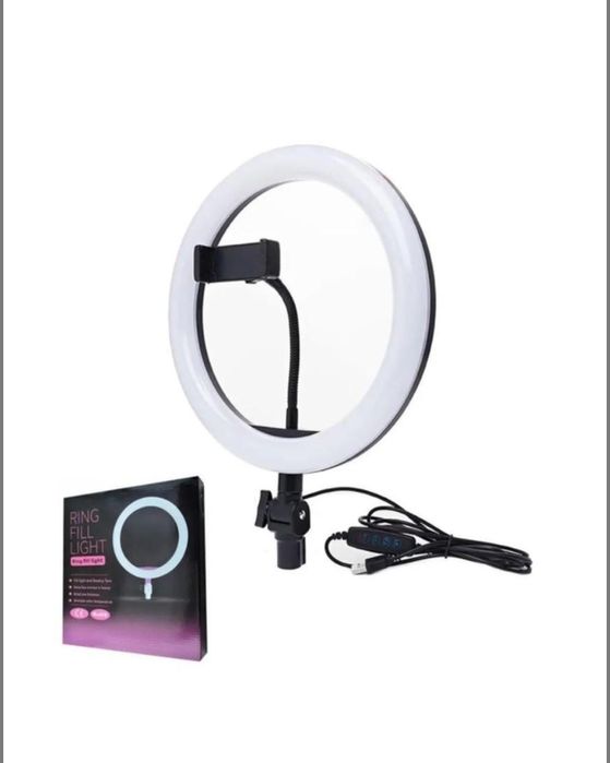 Штатив 2.05м + система журавль +пульт + кільцева лампа журавель