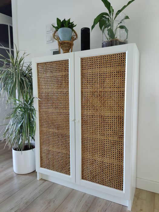 Drzwi Oxberg ratanowe IKEA, rattan drzwi do szafki Billy ostatnie!