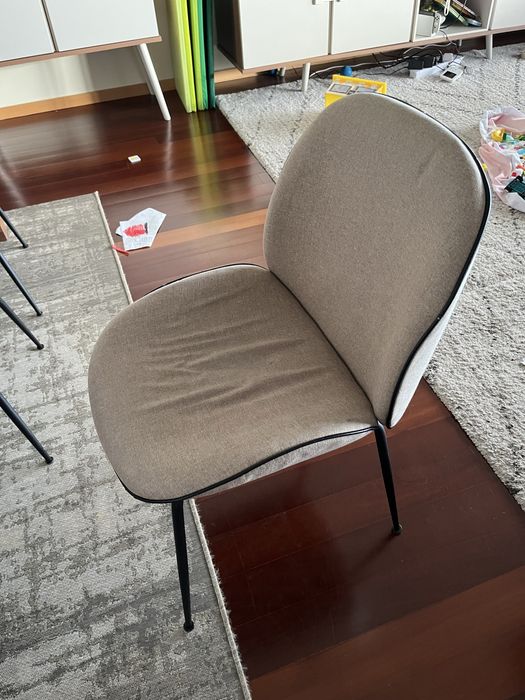 6 cadeiras de sala AREA