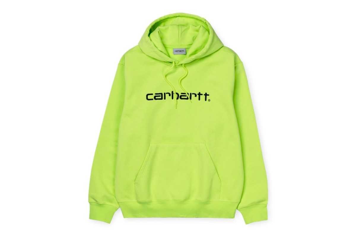 bluza Carhartt WIP kolor Limonkowy rozmiar L