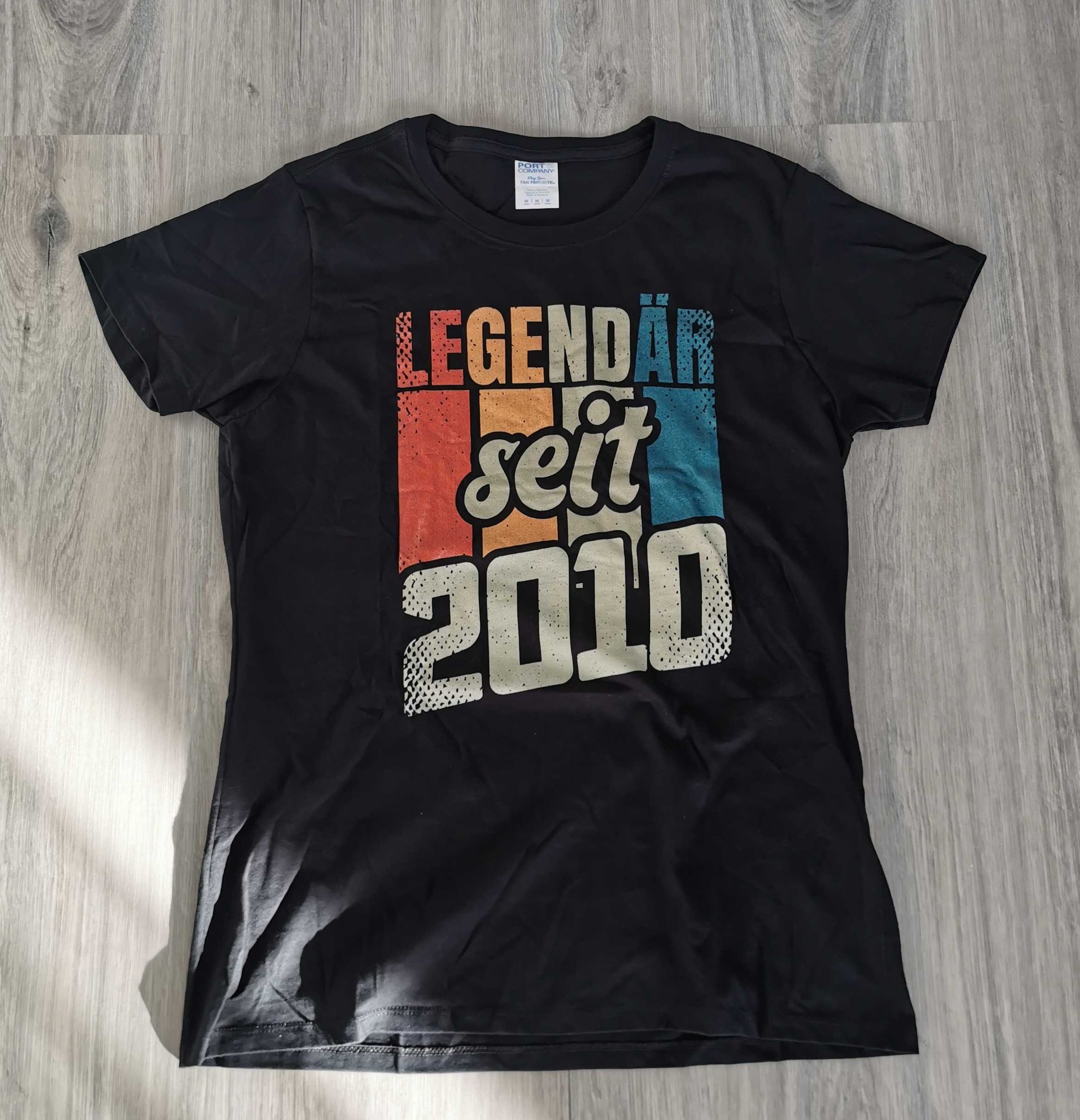 T-shirt koszulka z nadrukiem Legendarny big print rozmiar M